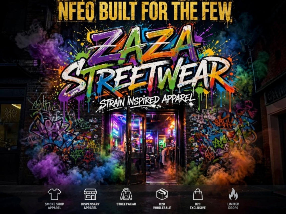 NFEO Cannabis Strain Streetwear Gusherz — The Exotic That Earned Its Own Collection