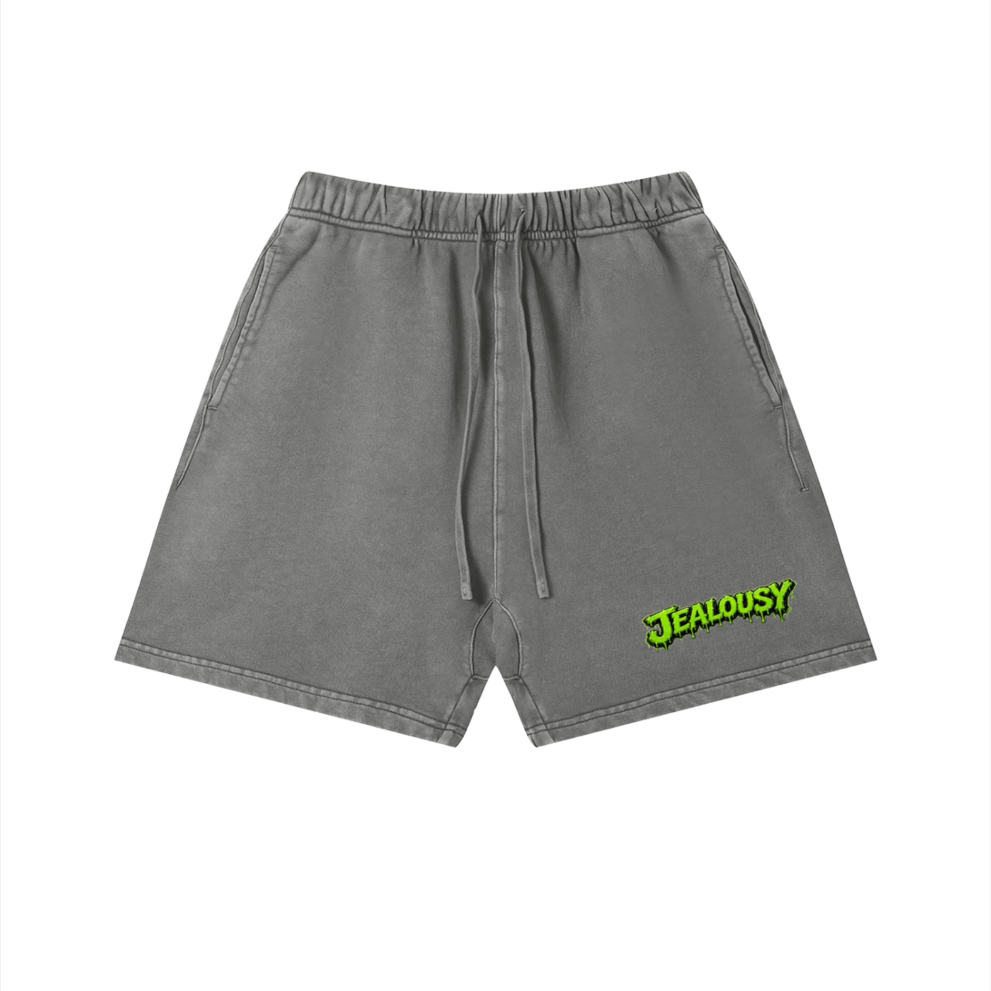 Heavyweight Vintage Wash Shorts | 360 GSM Boxy Fit Jealousy Streetwear Shorts | NFEO ZAZA Reserve
