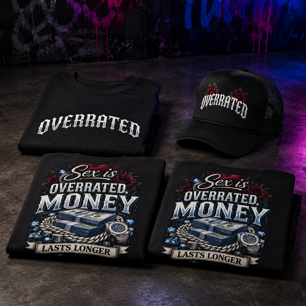 Black Trucker Foam Mesh Snapback Hat Featuring Boxy Crop Tee complete Set for The Entrepreneurs Streetwear