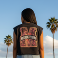 Women's French Terry wide Crop Boxy Tank Top Millions Pending NFEO Summer Fashion