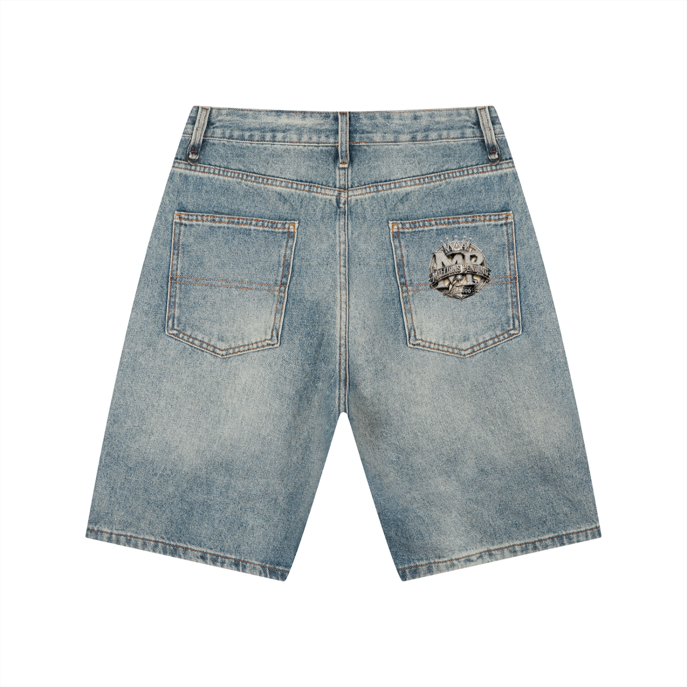New Deposits Vintage Denim Shorts - Heavyweight Millions Pending NFEO Streetwear Essential for Modern Entrepreneurs