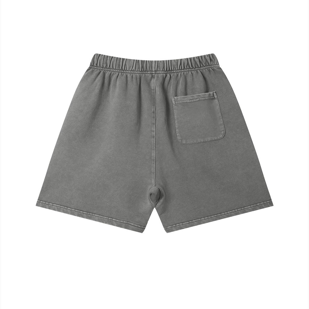 Heavyweight Vintage Wash Shorts | 360 GSM Boxy Fit Jealousy Streetwear Shorts | NFEO ZAZA Reserve