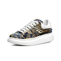 Baskets unisexes personnalisées streetwear semelle épaisse lacets larges antidérapantes chaussures de créateur hypebeast