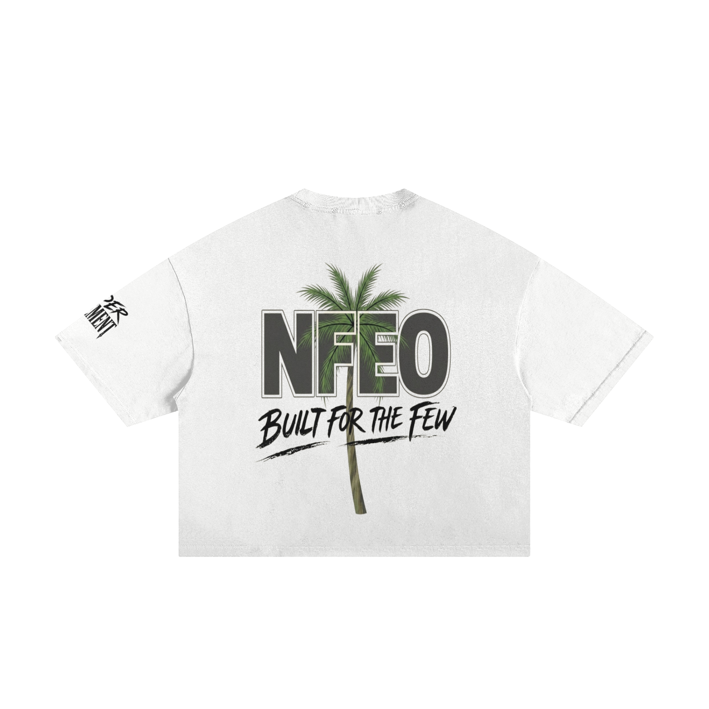 Premium UnisexHeavyweight Boxy Frayed Tee NFEO Cotton Oversized Loose Fit Drop Shoulder Streetwear Essential Entrepreneur Fashion