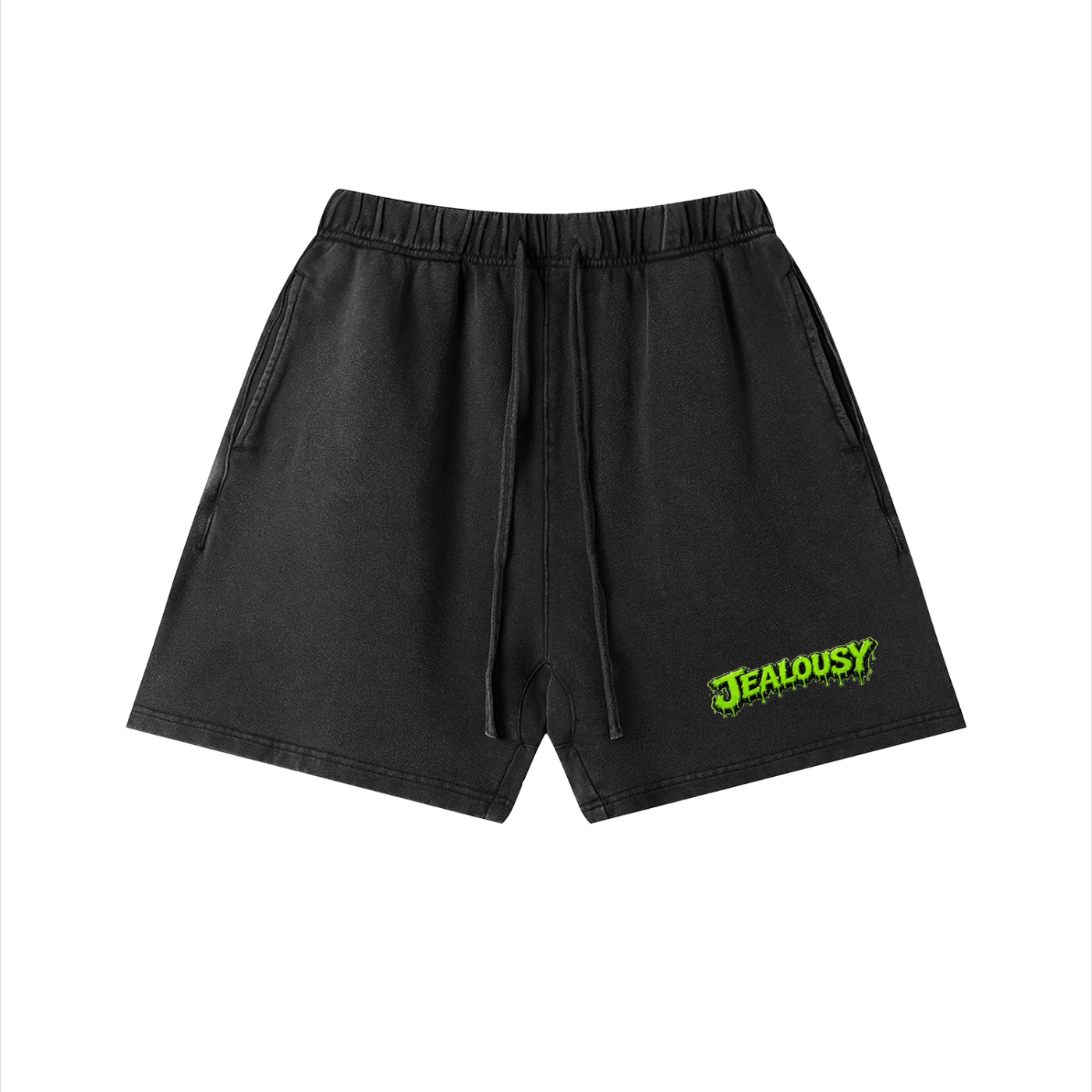 Heavyweight Vintage Wash Shorts | 360 GSM Boxy Fit Jealousy Streetwear Shorts | NFEO ZAZA Reserve