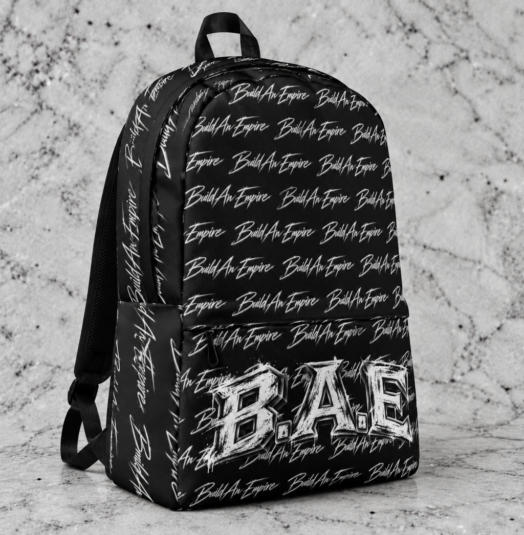 Product photo showing Business Laptop Backpack for Work, College Student Backpack, Water-Resistant Everyday 15-Inch Laptop Bag B.A.E.