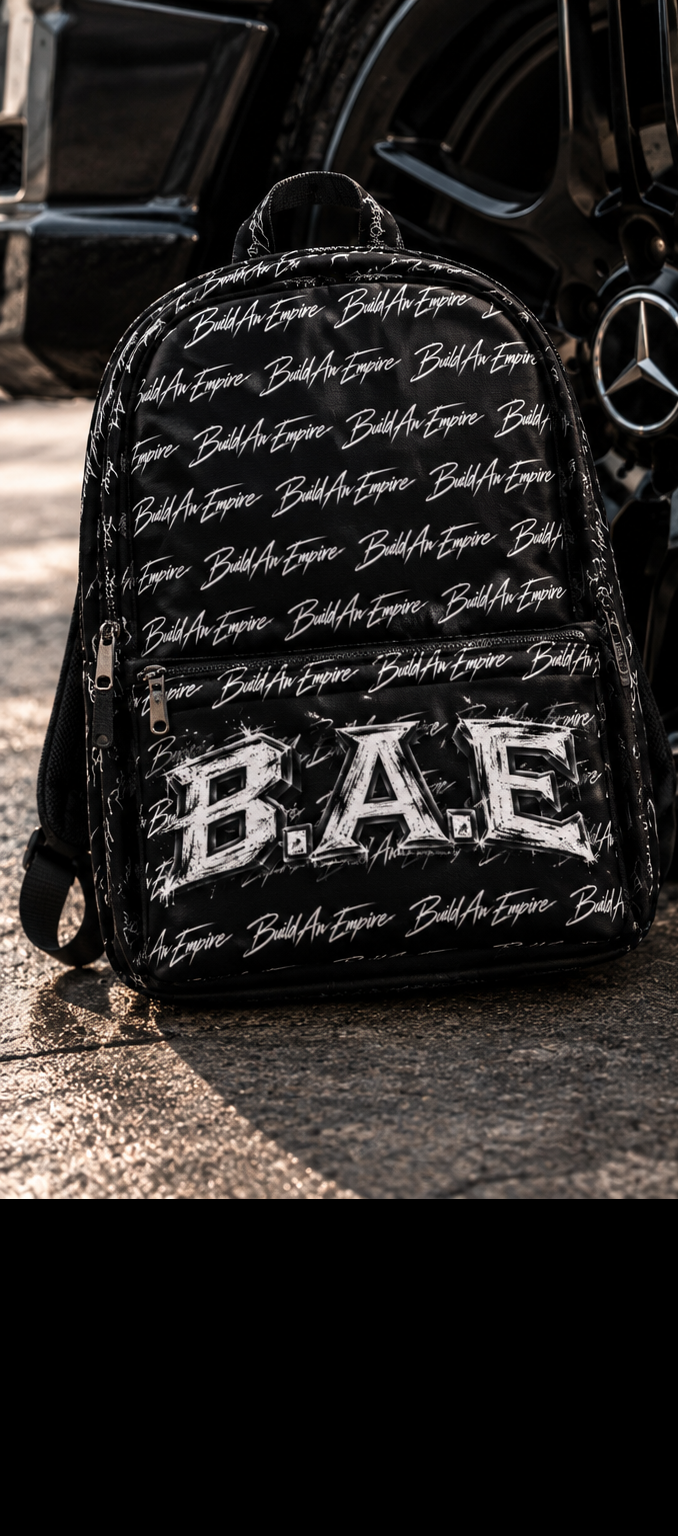 Product photo showing Business Laptop Backpack for Work, College Student Backpack, Water-Resistant Everyday 15-Inch Laptop Bag B.A.E.