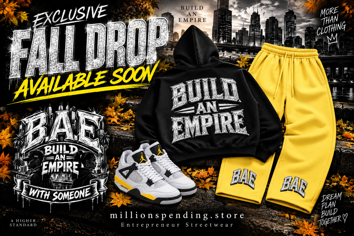 Premium Unisex Fleeced Full-Zip Boxy Crop Fit Hoodie B.A.E Build An Empire Streetwear Entrepreneur Fashion