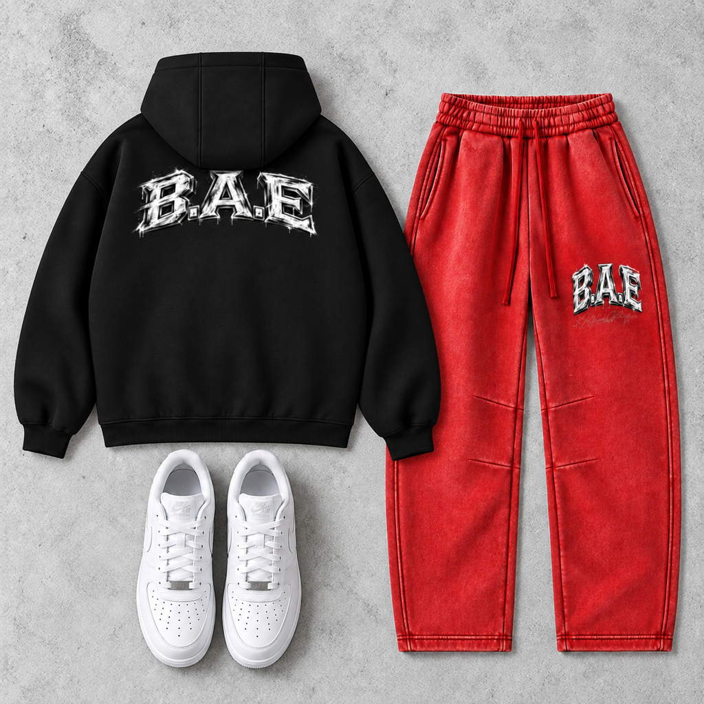 Unisex Regular Fit Full Zip Hoodie B.A.E Entrepreneur Streetwear Built For The Few
