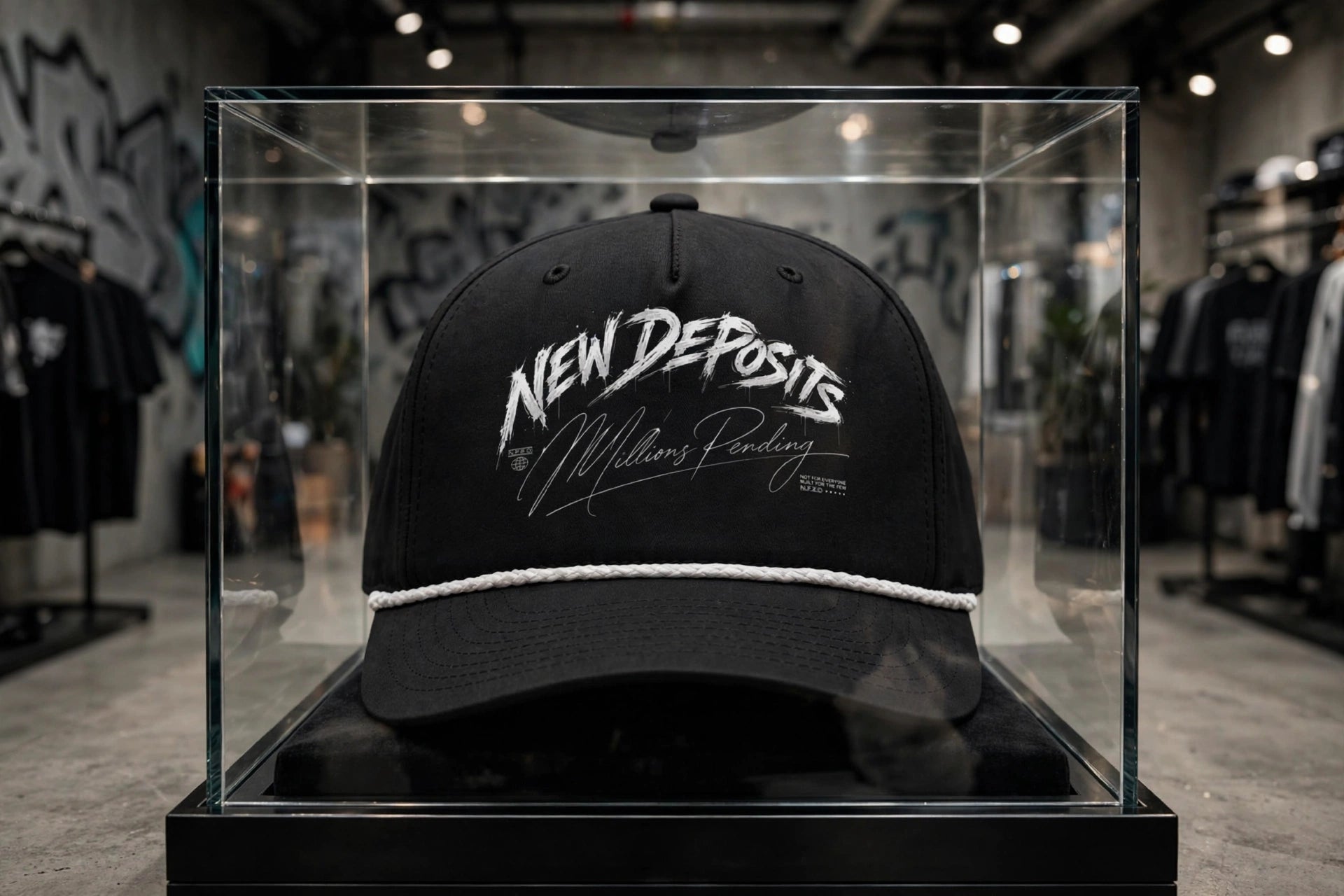 Richardson Rope Hat New Deposits - Millions Pending NFEO Premium Streetwear Accessory Essentials for Visionaries
